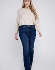 VERVET by Flying Monkey Plus Size High Rise Bootcut Jeans