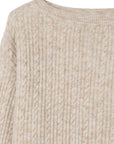 Lilous Oversize Cable Knit Sweater - Online Only