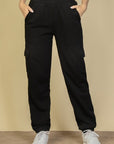 Side Pocket Drawstring Waist Sweatpants