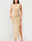 Athina Sun-Kissed Desert Dunes Dress