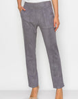 Amelia Stretch Suede Pant