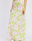 Emory Park Maxi Floral Bias Skirt