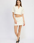 Emory Park Low Rise Mini Skort