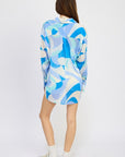 Emory Park Printed Oversized Shirt