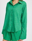 Emory Park Oversized Button Down Shirt