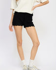 Emory Park Crochet Mini Shorts