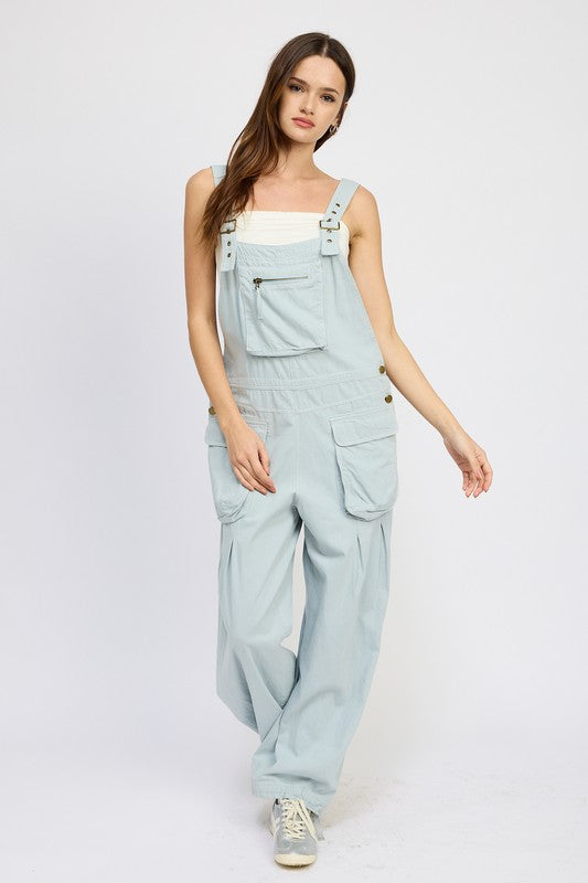 Emory Park Oversized Cargo Overalls