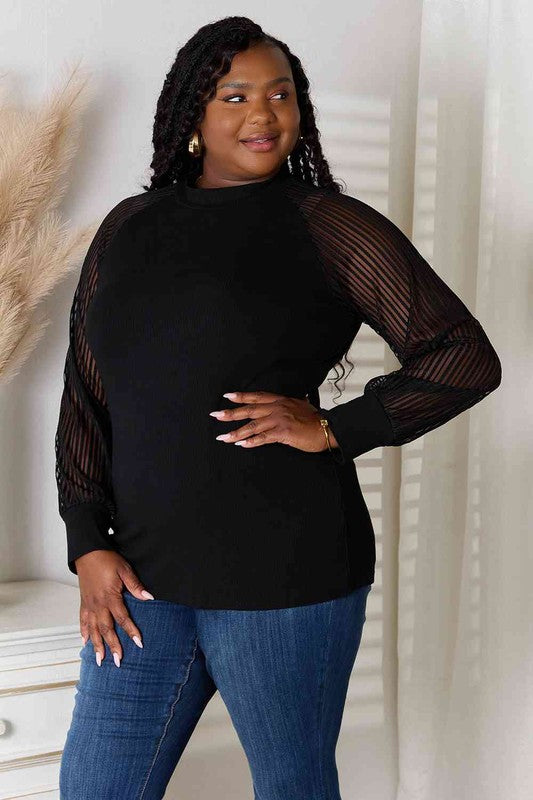 ClaudiaG Apparel Raglan Sleeve Top