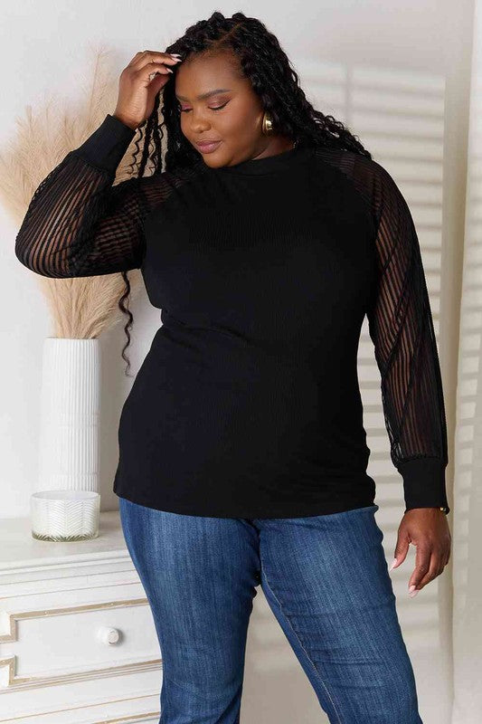 ClaudiaG Apparel Raglan Sleeve Top