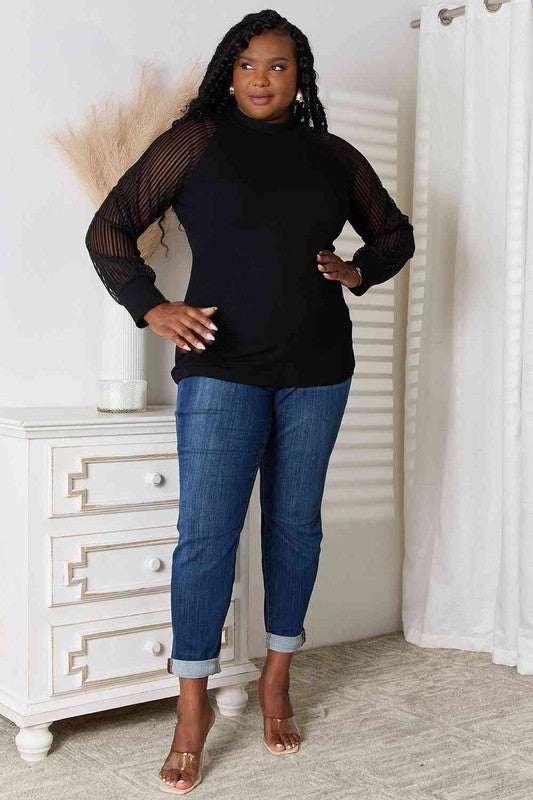ClaudiaG Apparel Raglan Sleeve Top