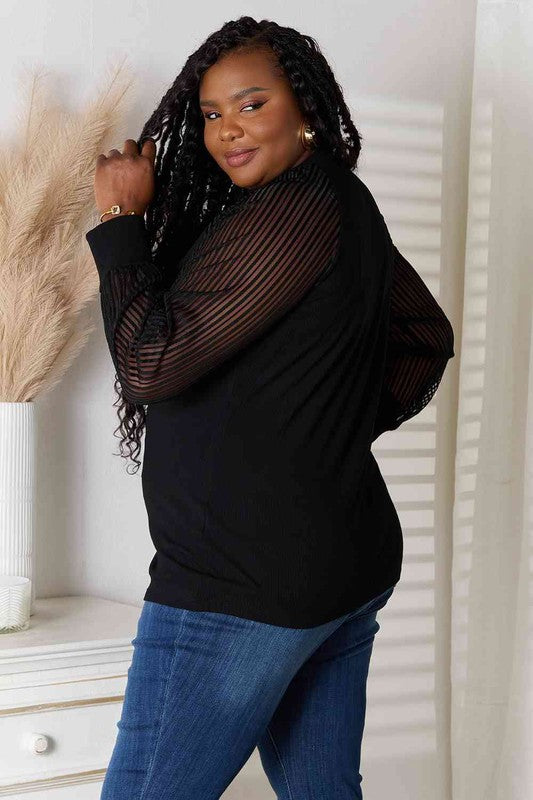 ClaudiaG Apparel Raglan Sleeve Top