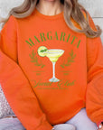 Margarita Cocktail Graphic Fleece Sweatshirts