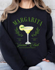 Margarita Cocktail Graphic Fleece Sweatshirts