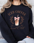 Iced Coffee Social Club Graphic Fleece Sweatshirt