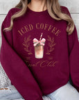 Iced Coffee Social Club Graphic Fleece Sweatshirt