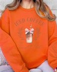 Iced Coffee Social Club Graphic Fleece Sweatshirt