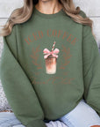 Iced Coffee Social Club Graphic Fleece Sweatshirt