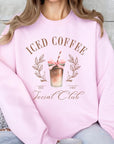 Iced Coffee Social Club Graphic Fleece Sweatshirt