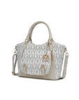 MKF Collection Fula Signature Satchel Bag by Mia K