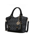 MKF Collection Fula Signature Satchel Bag by Mia K