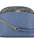 Paisley Accent Small Dome Crossbody Bag