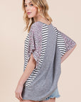 Dolman Sleeve Light Sweater Knit Top