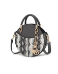 MKF Collection Faux Snakeskin Crossbody Bag Mia k