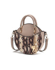 MKF Collection Faux Snakeskin Crossbody Bag Mia k