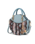 MKF Collection Faux Snakeskin Crossbody Bag Mia k