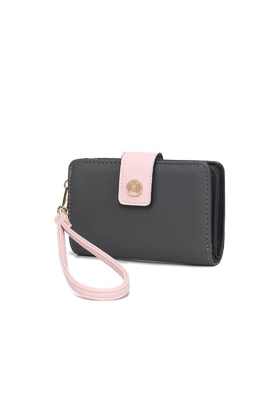 MKF Collection Shira Color Block Wallet by Mia K