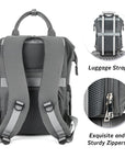 Crazy Pockets Backpack Diaper Bag