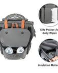 Crazy Pockets Backpack Diaper Bag