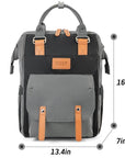 Crazy Pockets Backpack Diaper Bag