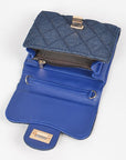 Quilted Denim Swing Wallet