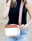 Everly Vegan Leather Camera Crossbody