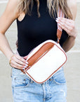 Everly Vegan Leather Camera Crossbody