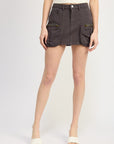 Emory Park Cargo Mini Skirt