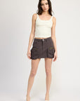 Emory Park Cargo Mini Skirt