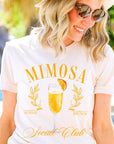 Mimosa Sunday Brunch Social Club Graphic T Shirts