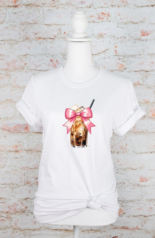 Coffee Bow Graphic Tee