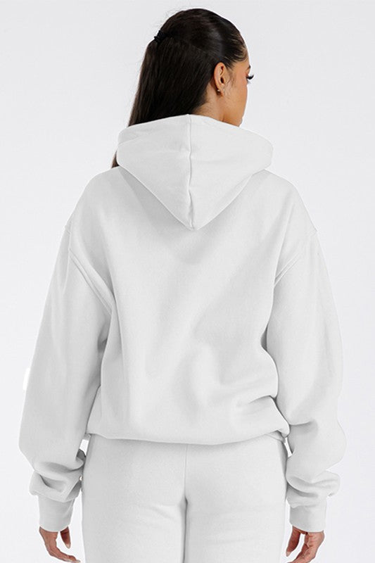 Little Better Womens Boyfriend Cotton Hoodie