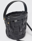 2 In 1 Open Weaved Bucket Swing Bag