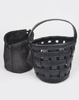 2 In 1 Open Weaved Bucket Swing Bag