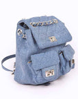 Denim Fashion Backpack