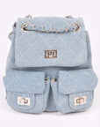 Denim Fashion Backpack