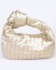 Braided Top Knot Clutch Bag