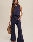 Listicle Soft Knit Tank and Sweat Pant Set