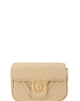 Chevron Quilted CG Buckle Crossbody Bag