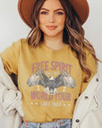 Free Spirit Eagle World Tour Graphic T Shirts