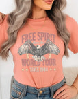 Free Spirit Eagle World Tour Graphic T Shirts